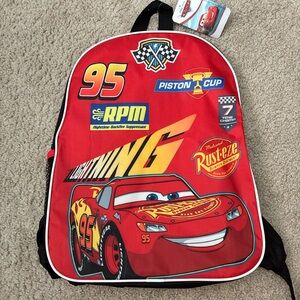 Disney Cars Red Lightning McQueen Backpack